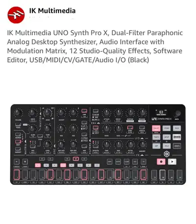 IK Multimedia UNO Synth Pro X, View more