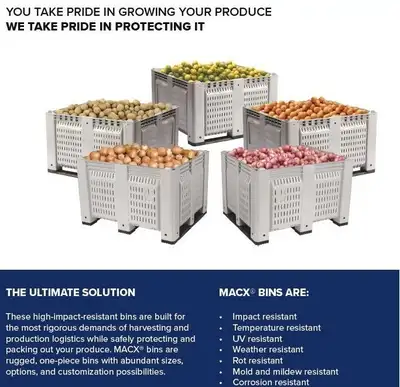 KW MATERIALS IS YOUR # 1 SOURCE FOR NSF FOOD GRADE CONTAINERS. WE SUPPLY BINS FOR FOOD MANUFACTURERS...