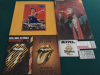 Rolling Stones Concert Memorabilia.