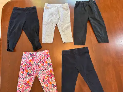 Size 4T Girl’s Capri Leggings - $10 for all - Joe, Pekkle, acx, View more