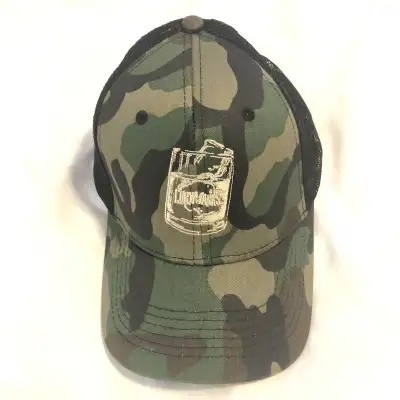 Cory Marks Snapbac Trucker Cap Hat Autographed Green Camo Sewn , View more