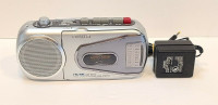 AIWA RM-P300 FM / AM Radio & Cassette Recorder w/Power adapter