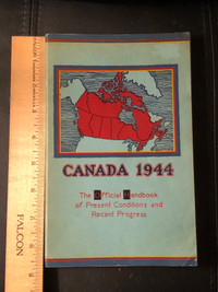  Canada, 1944: official handbook of present conditions and recen