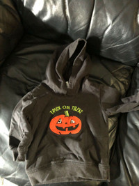 12 month  trick or treat hoodie