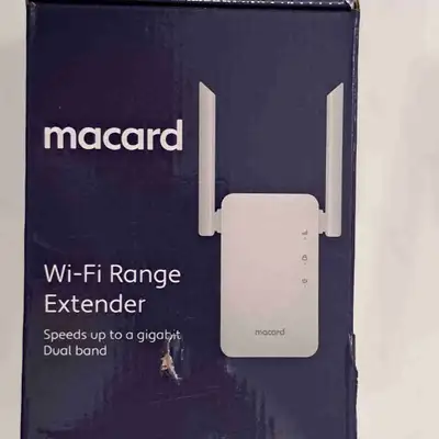 MACARD RE1200 Dual Band Wi-Fi Extender with 1Gbps Ethernet por, View more