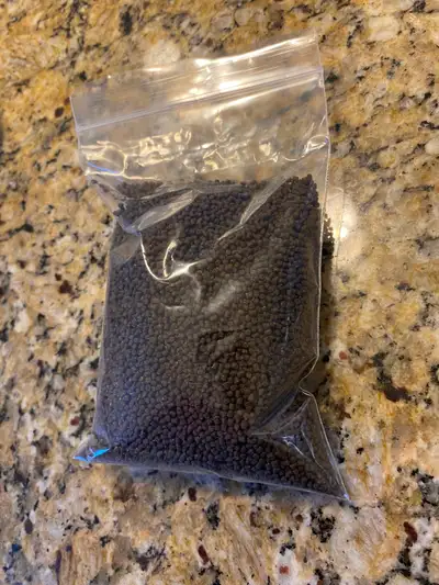 Shrimp/fish food pellets 1.5mm 150 grams.., View more
