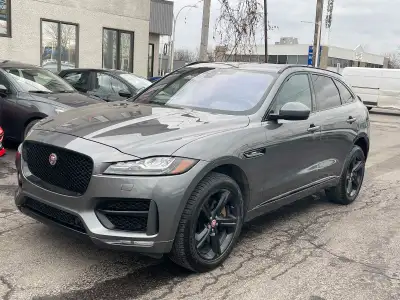Jaguar F-PACE R-Sport 2017 à vendre. Version 35t AWD avec moteur V6 Supercharged développant 400 che...