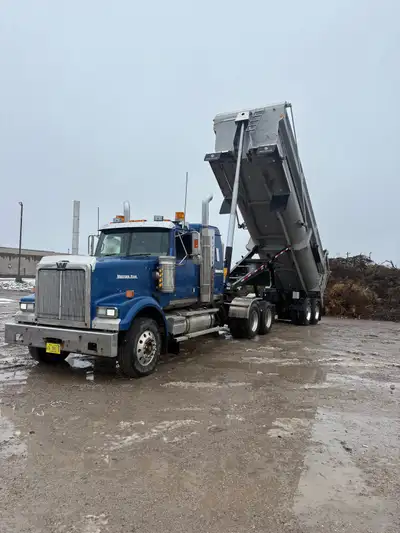 Selling western star and end dump. Truck sits a lot more then we use it so I am cutting it loose. Tr...