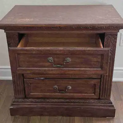 2 Antique Nightstand Tables VAUGHAN, View more