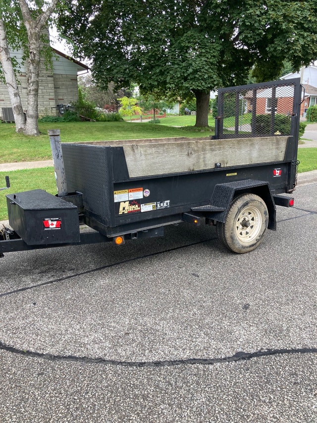 Miska dump trailer Cargo & Utility Trailers Mississauga / Peel