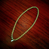 14k Gold Filled 16.5" 26.7g Necklace / Bracelet
