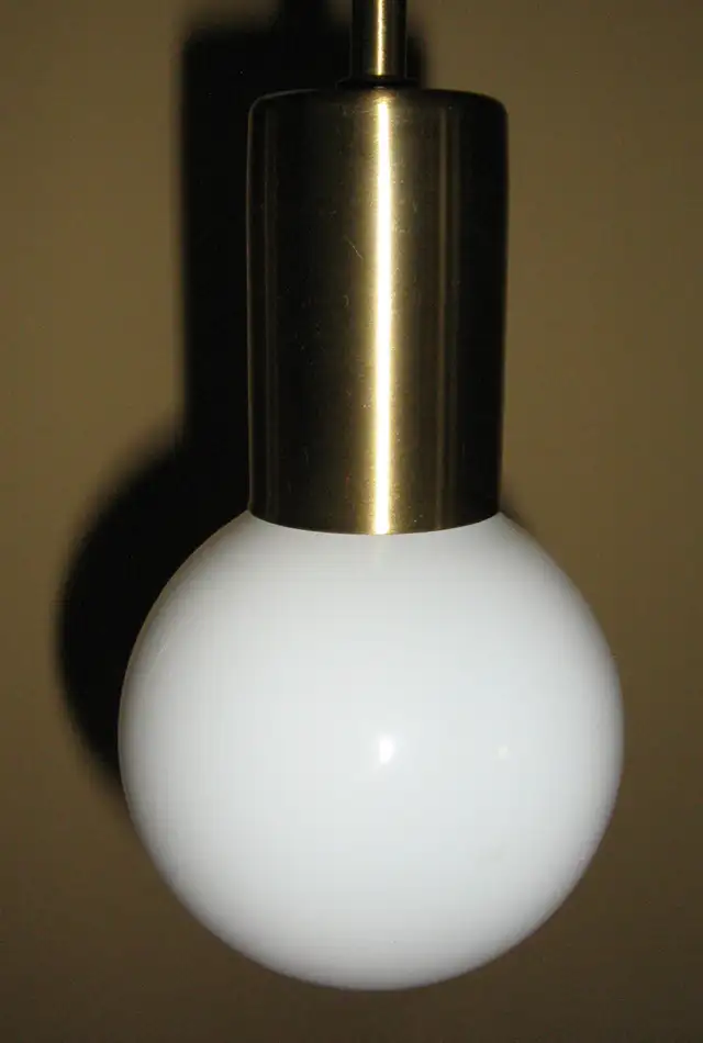 VTG. 5-Arm Waterfall Brushed Brass Floor Lamp att. to Sonneman in Indoor Lighting & Fans in City of Toronto - Image 8