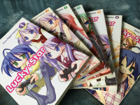 Lucky Star manga 1 - 7 (EN, rare, out of print)