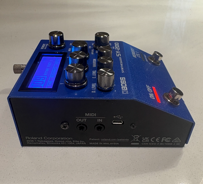 BOSS SY-200 Guitar Synth Pedal – Mint Condition / BOSS SY-200 Pé, View more