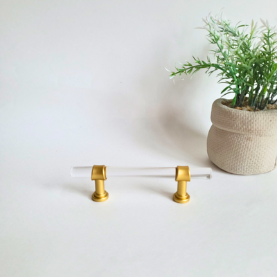 NEW - 9-Pack Acrylic & Bronze Cabinet Handles - South Ajax, View more