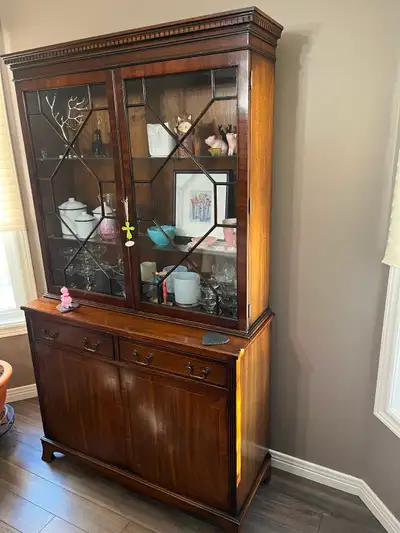Antique Buffet and Hutch, View more