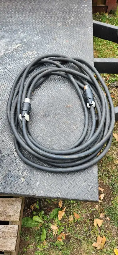 50amp 3phase 4w-125/250V.A.C. Water Resistant 600volt power cord, View more