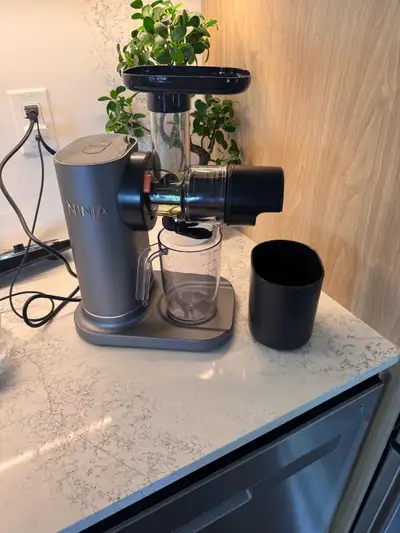 FOR SALE: Ninja JC151C Cold Press Juicer – Compact Slow Juicer, View more
