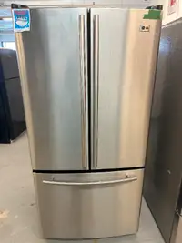Réfrigérateur LG Stainless portes française fridge bottom freez