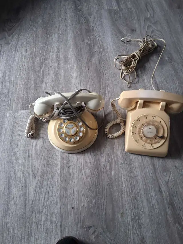 Vintage Rotary and Push-Button Phones