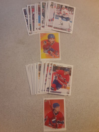 CARTES DE HOCKEY VINTAGES DES CANADIENS DE MONTREAL