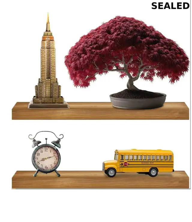 Friendly 4est Natural Wood Floating Shelves - Ukraine made in Home Décor & Accents in Mississauga / Peel Region - Image 2