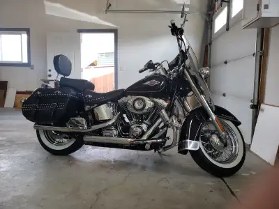 2012 FLSTC, LEDs, all 3 holes changed AMSOIL, braked flushed and filled DOT4, tires good, ready to r...