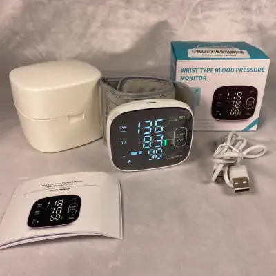 New wrist blood pressure monitor, View more