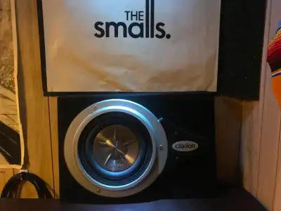 Car audio woofer - Clarion, View more