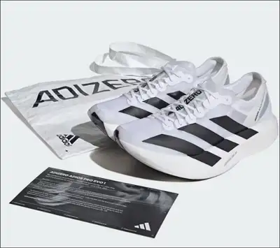 Adidas Adizero Adios Pro Evo 1 White Black IH5564 Men's US 9