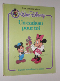 Mickey et Minnie CADEAU Pour TOI DISNEY Carte et Cadeaux à CRÉER