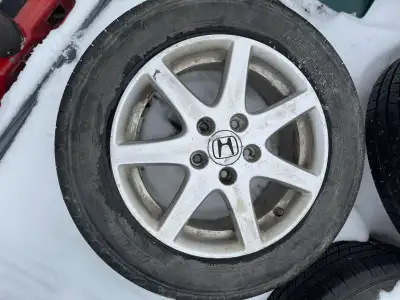 Used tire and rims for Honda civic/Michelin tires