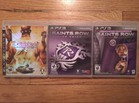 Lot de jeux Saints Row pour PS3