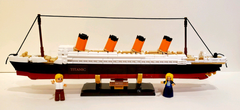  Titanic Building Set -like lego for sale  