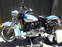 1996 Harley Davidson  F.LS.T.N with many many extras.