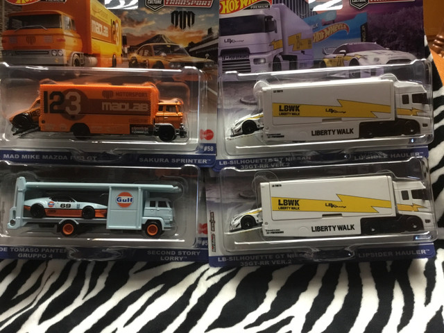 HOT WHEELS TEAM TRANSPORT LOT OF 4 NEW  in Toys & Games in La Ronge