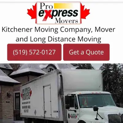 KW # 1 Moving Services 519-572-0127 LAST MINUTE , View more