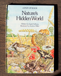 Nature's Hidden World: Pop Up Book Hardcover