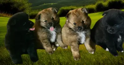 Teddy bear Pomeranian puppies 3 males, View more