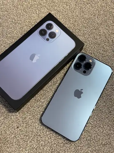 MINT Apple iPhone 13 Pro Max 128GB Blue Bundle + accessories, View more