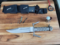 Buck Master 184  survival knife.