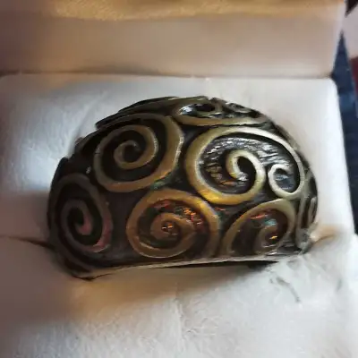 Men's Brass/Copper Pinky Ring, View more