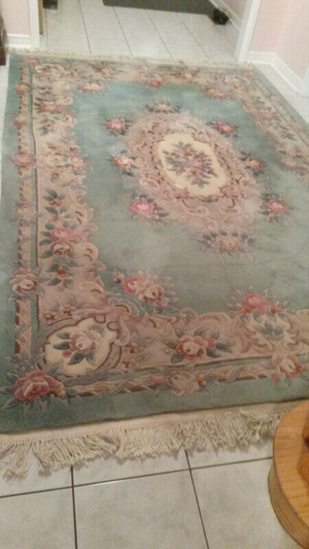 Authentic  Hand knotted Wool Area Rug in Rugs, Carpets & Runners in Mississauga / Peel Region - Image 2