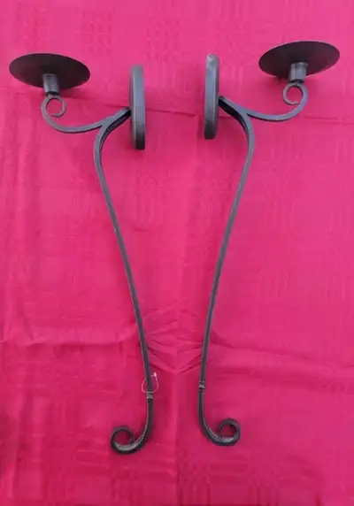 2 Wrought Iron Candle Holders - Partylite Serenade, View more