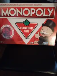 "MONOPOLY Canadian Tire 100th anniversary edition" - "brand new