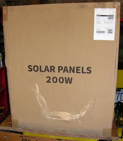 I purchased the Omnibar solar panel by mistake. It is brand new, never used and in original packagin...