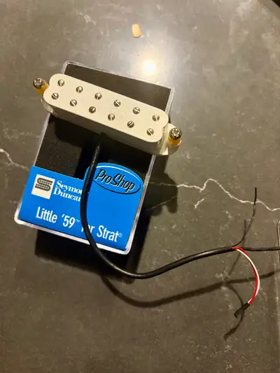 Seymour Duncan little 59 for neck humbucker  stratocaster., View more