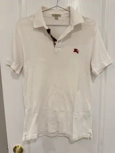 Burberry white polo shirt, View more