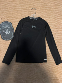 Boys Under Armour Heat Gear Fitted long sleeve top - 5/8
