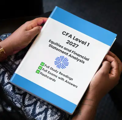 CFA Level 1 2027 Book 3 Equities & FSA Exam Textbook, View more